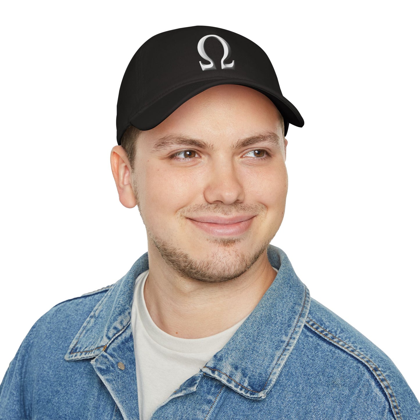 ΩOS Symbol Low-Profile Cap | Streetwear for Founding Citizens of the Reboot