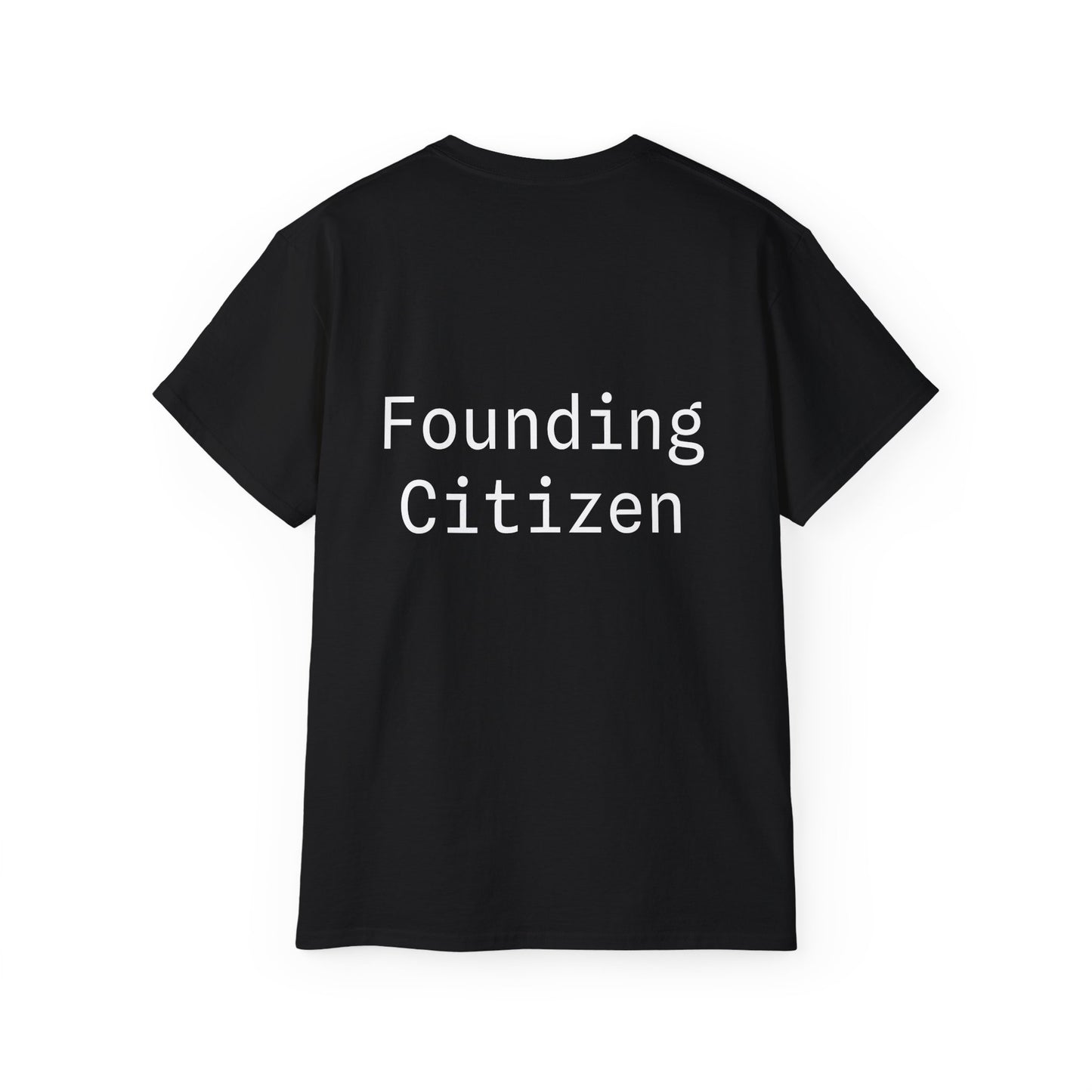 ΩOS Symbol Unisex T-Shirt | Rebellion Streetwear for Founding Citizens