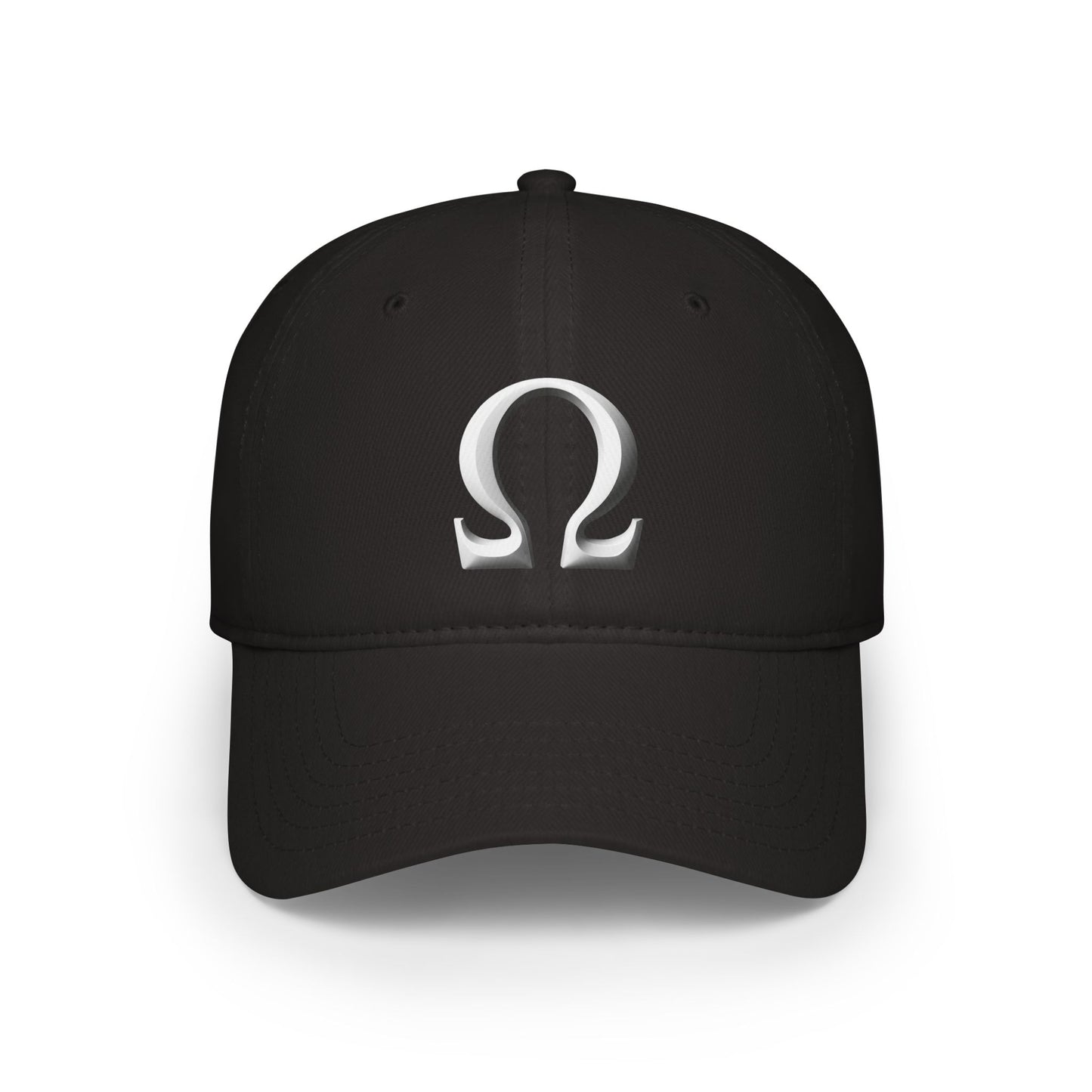 ΩOS Symbol Low-Profile Cap | Streetwear for Founding Citizens of the Reboot