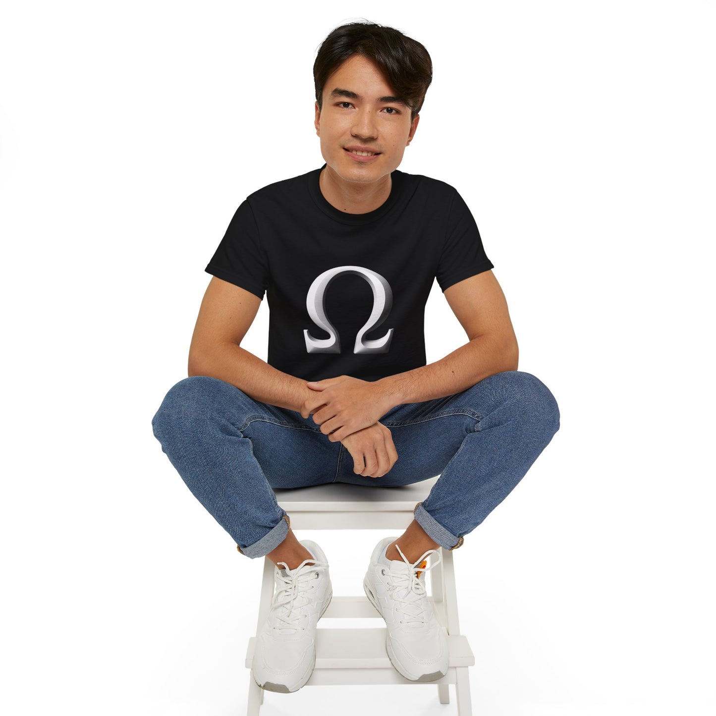ΩOS Symbol Unisex T-Shirt | Rebellion Streetwear for Founding Citizens